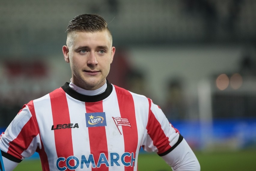 Marcin Budziński (Cracovia) zdobył dwie bramki i wypracował...