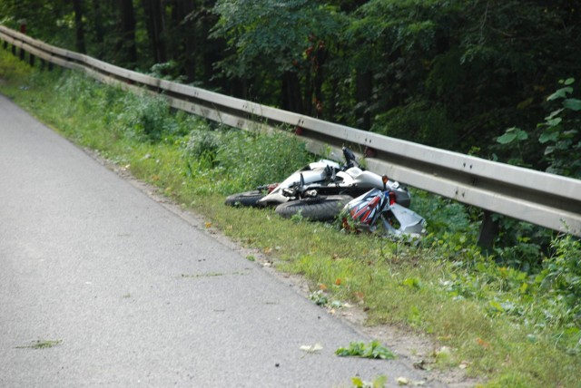 Najprawdopodobniej trzynastolatek jechał za szybko na swojej motorynce