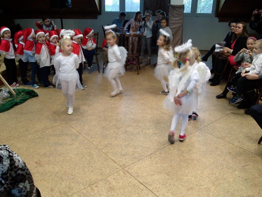 Wigilia przedszkolaków w Zapolicach