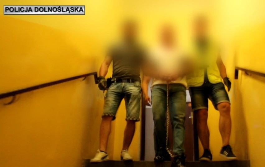 Wrocławscy policjanci rozbili narkotykowy gang i przejęli 16 kg narkotyków [FILM, ZDJĘCIA]