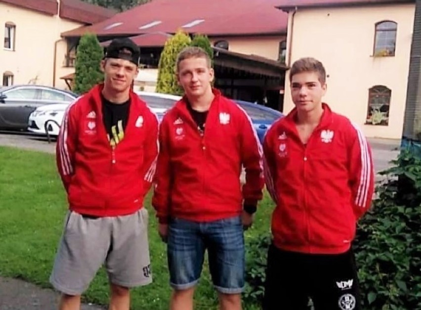 Od lewej: Michał Magiera, Miłosz Noworyta i Adam Kot.