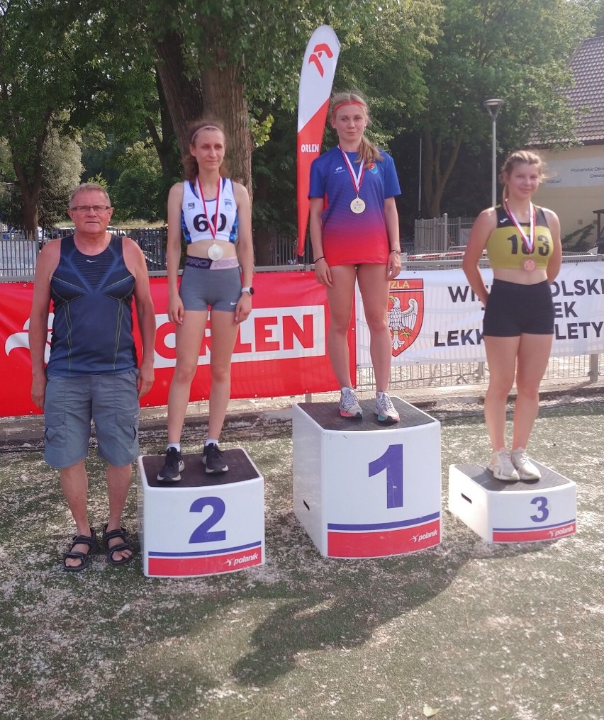 Młodzi lekkoatleci zdobywali medale mistrzostw Wielkopolski