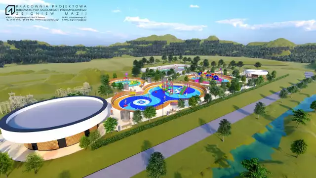 W Jedlinie - Zdroju powstaje odkryty basen i wodne place zabaw. Park Wodny będzie się znajdował w kompleksie sportowym Active Jedlina