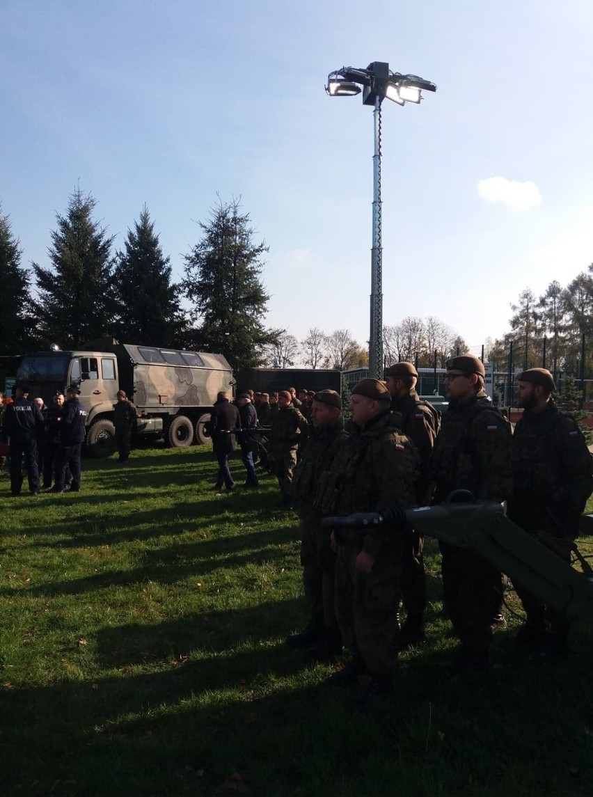 Wojska Obrony Terytorialnej zorganizowały warsztaty na terenie jednostki w Grójcu