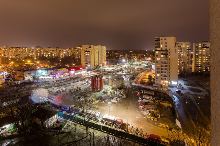 Budowa metra na Woli. Plac budowy też może być piękny!...