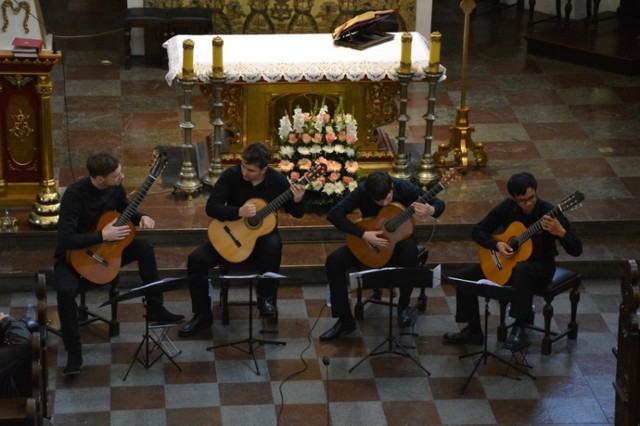 W koncercie inauguracyjnym VIII Żukowskiego Lata Muzycznego wystąpił  Berlin Guitar Quartet