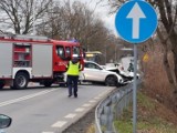Pięć osób rannych w czołowym zderzeniu dwóch aut we Wrocławiu
