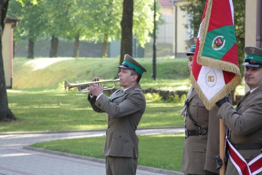 Przywitanie generała brygady Straży Granicznej [zdjęcia]