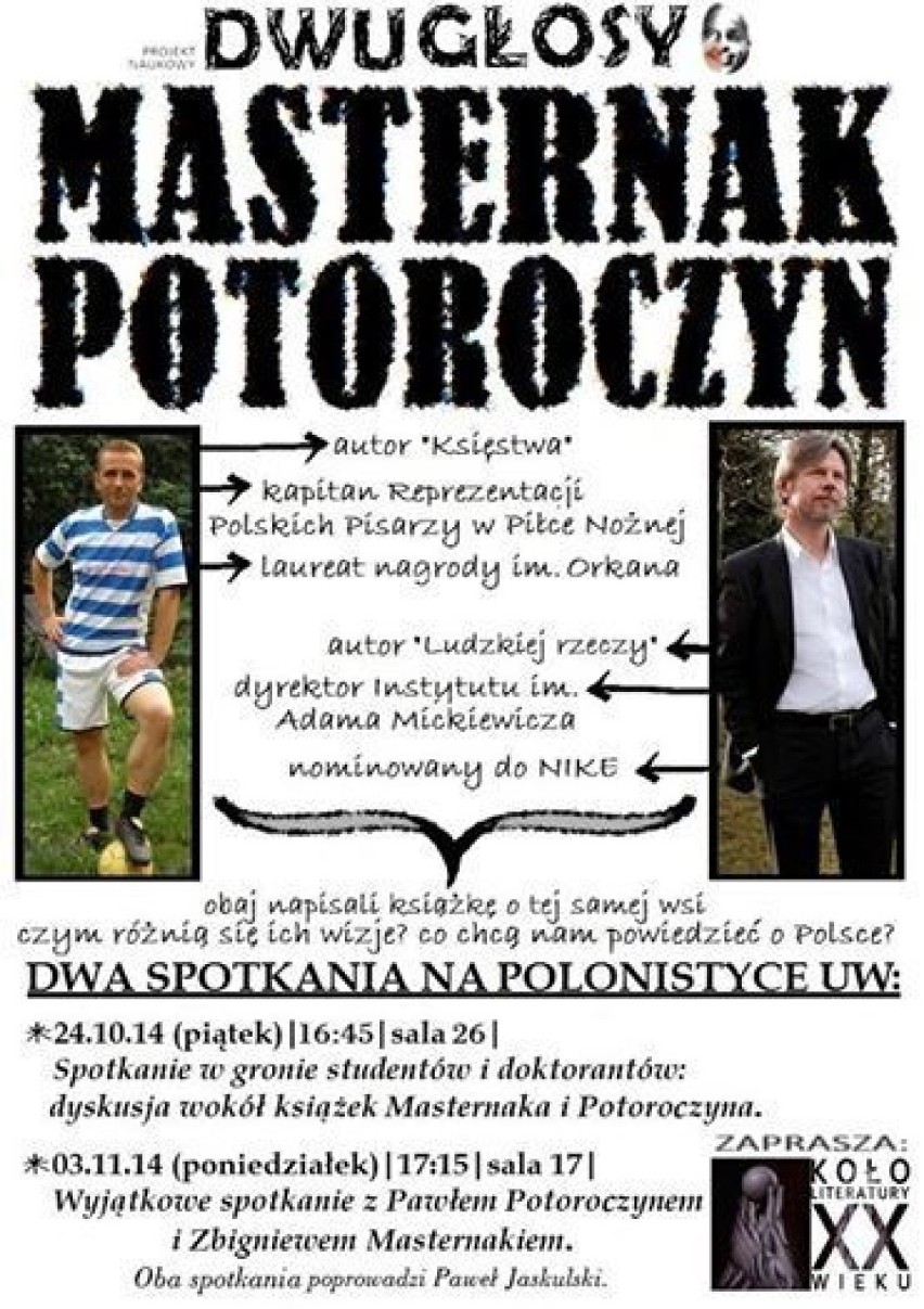 Plakat Dwugłosów o wsi polskiej w literaturze.