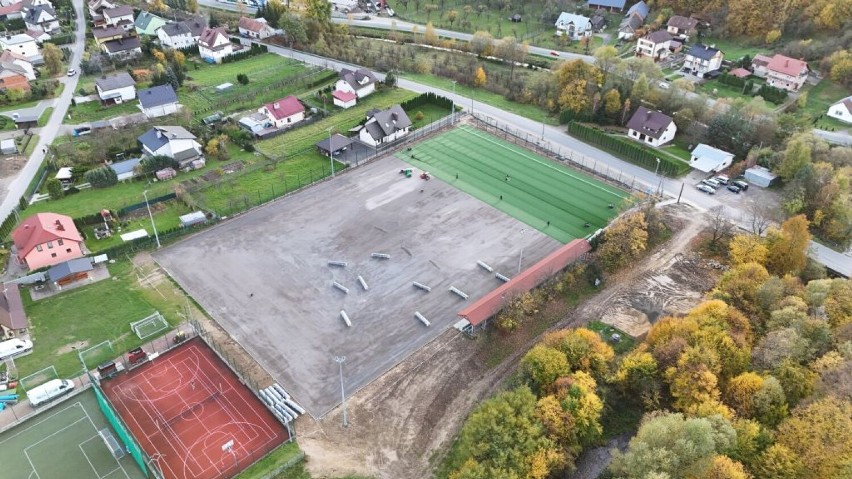 Odnowione boisko w Maszkowicach