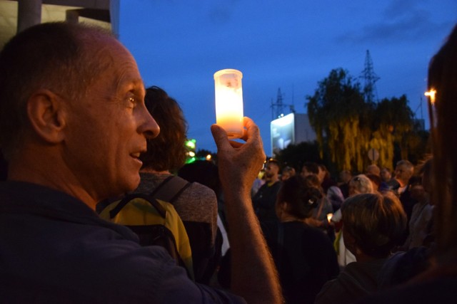 Protest przed Sądem Okręgowym w Katowicach we wtorek 25 lipca.