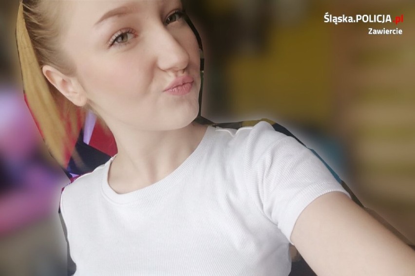 Zaginęła nastolatka z Łaz. Może przebywać w Dąbrowie Górniczej. Policja prosi o pomoc