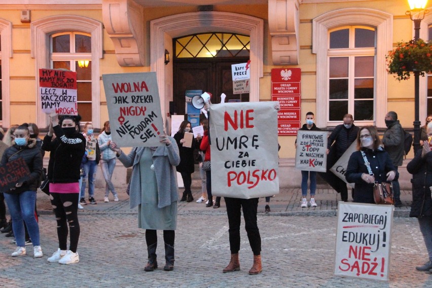 Strajk kobiet we Wschowie