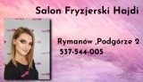 Salon Fryzjerski Hajdi najlepszym salonem w Rymanowie