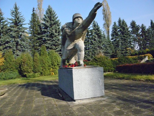 Cmentarz żołnierzy Armii Czerwonej w Bielsku-Białej.