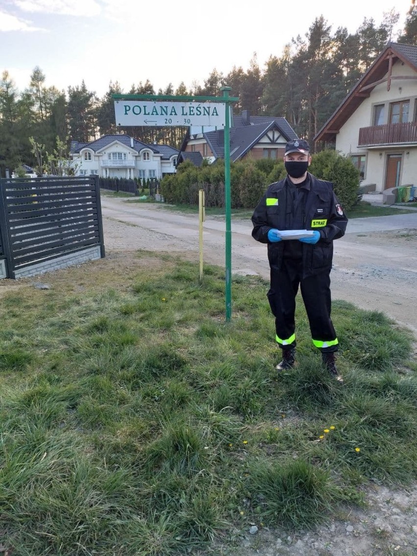 Gmina Tczew: Strażacy z OSP Rokitki wsparli akcję #MASKArada