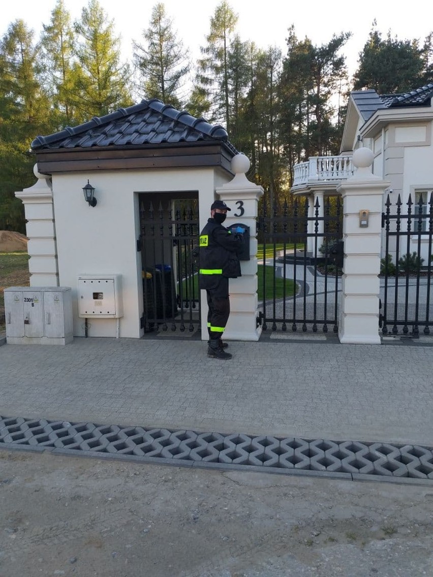 Gmina Tczew: Strażacy z OSP Rokitki wsparli akcję #MASKArada