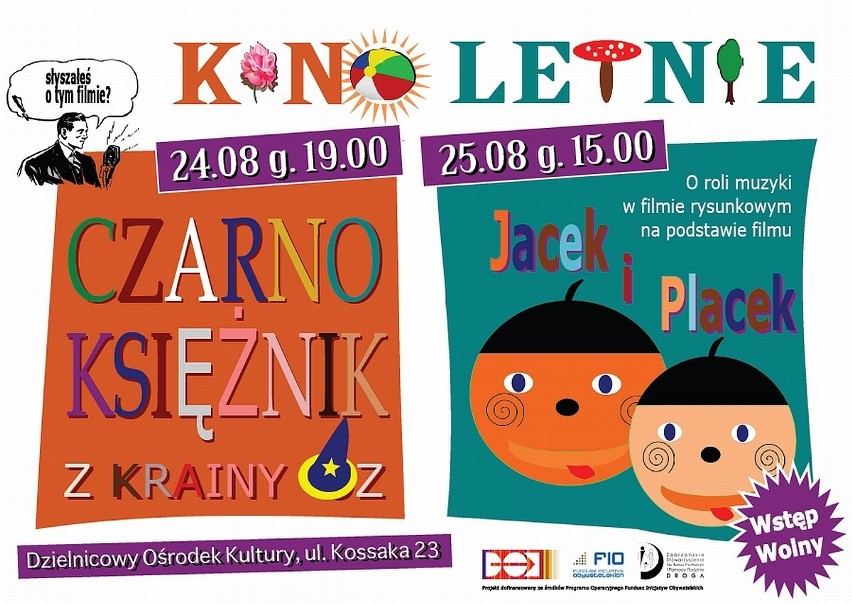 Akcja Lato 2013, kino letnie