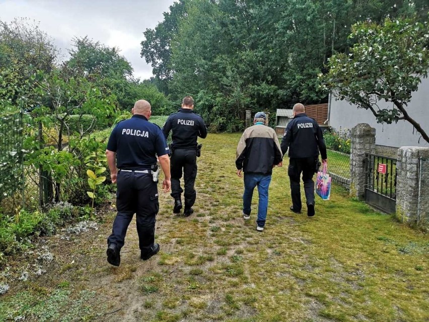 Policcy policjanci pomogli odnaleźć seniora w Niemczech 