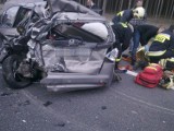Groźny wypadek na trasie S3 koło Trzebiszewa [ZDJĘCIA]