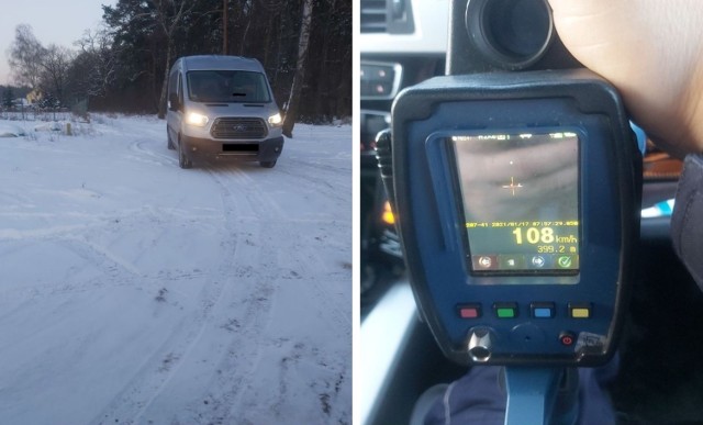 Za nieprawidłową jazdę w terenie zabudowanym zatrzymany w Suchatówce kierowca stracił prawo jazdy