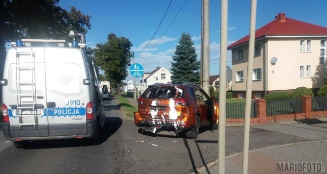 Wypadek na trasie Opole - Namysłów.