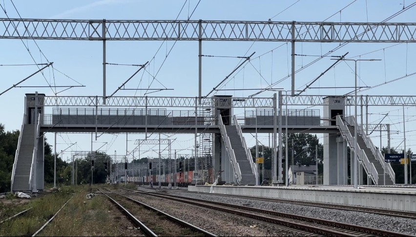 Kolejowe inwestycje w powiecie pajęczańskim. Nowe oblicze stacji Chorzew Siemkowice, powstaną przystanki przy linii do Częstochowy FOTO