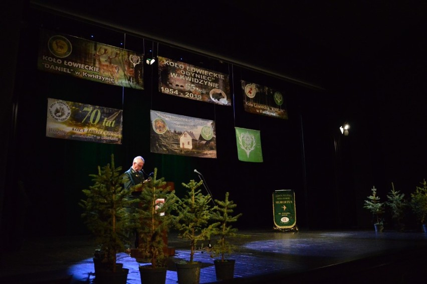 Hubertus 2019. Myśliwi z powiatu kwidzyńskiego świętowali w teatrze [ZDJĘCIA]