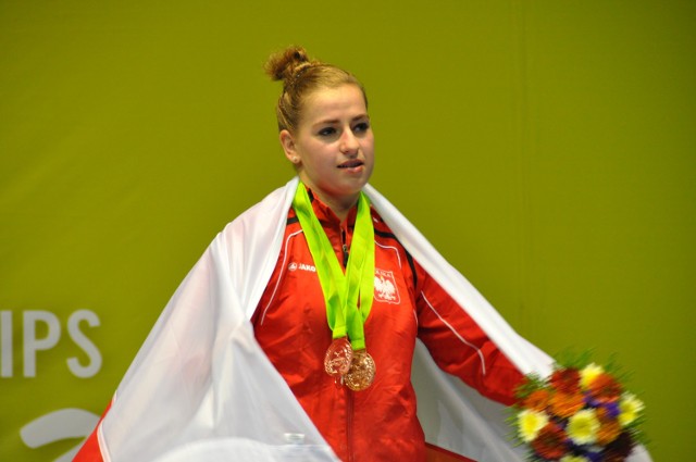 Zawodniczka Budowlanych zdobyła brązowy medal.