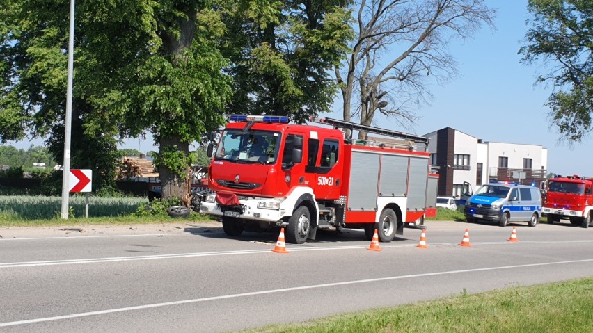 Śmiertelny wypadek w Rekowie (05.06.2019)