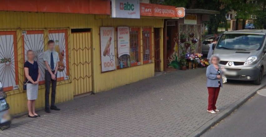 Mieszkańcy Piekar Śląskich w oku kamery Google Street View....