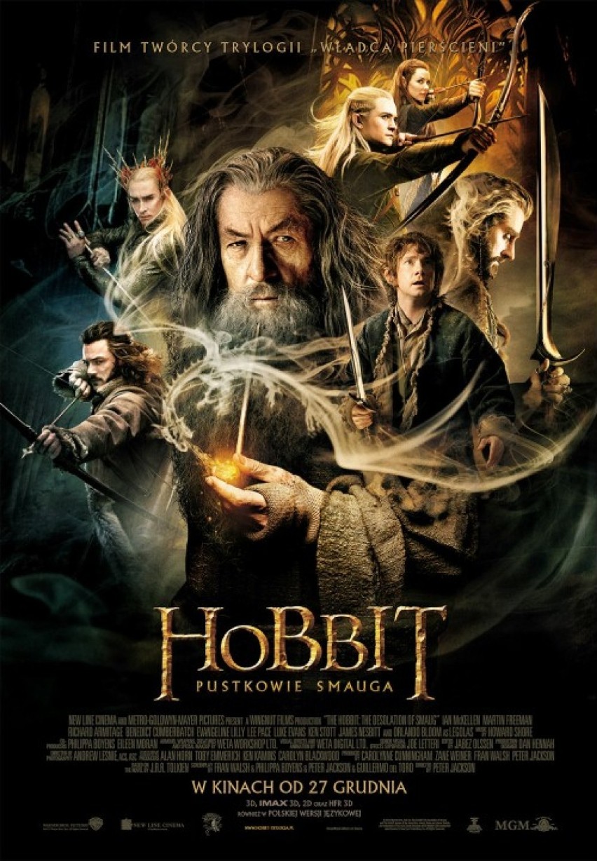 "Hobbit: Pustkowie Smauga" - piątek, TVN, godz....