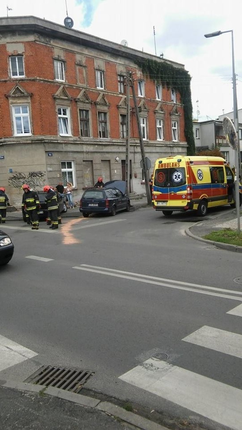 Do wypadku na skrzyżowaniu ulic Orlej i Stromej w Bydgoszczy...