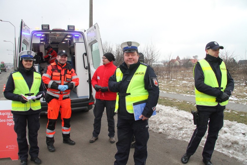 W środę kieleccy policjanci nie rozdawali mandatów. Zachęcali do oddawania krwi