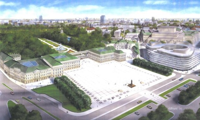 Odbudowa Pałacu Saskiego nie jest priorytetem Warszawy. Miasto nie zamierza się do niej dokładać