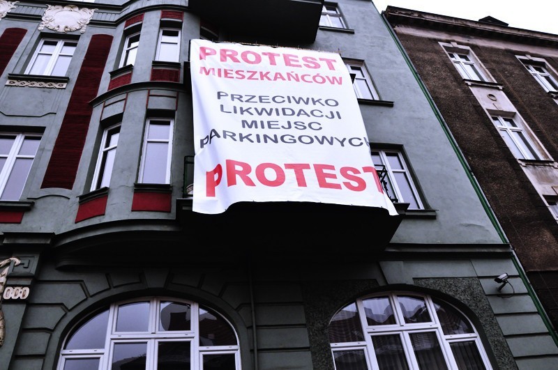 Bukowska: Nie będzie parkingów - będzie protest...