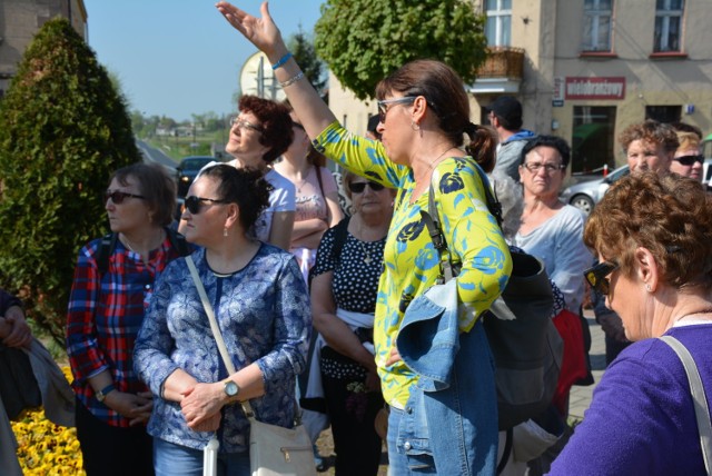 Członkowie Polskiego Związku Niewidomych z Kościana odwiedzili Krzywiń