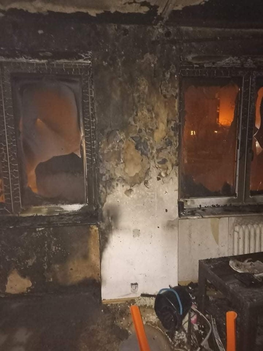 Mieszkanie czteroosobowej rodziny spłonęło niemal...