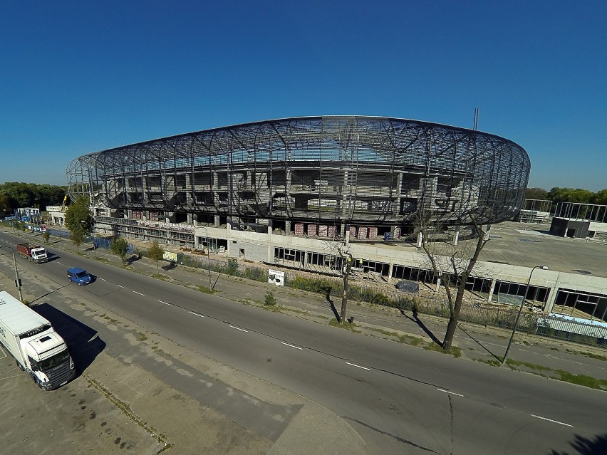 Stadion Górnika aktualne zdjęcia