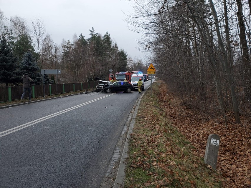 Wypadek w miejscowości Przyborów