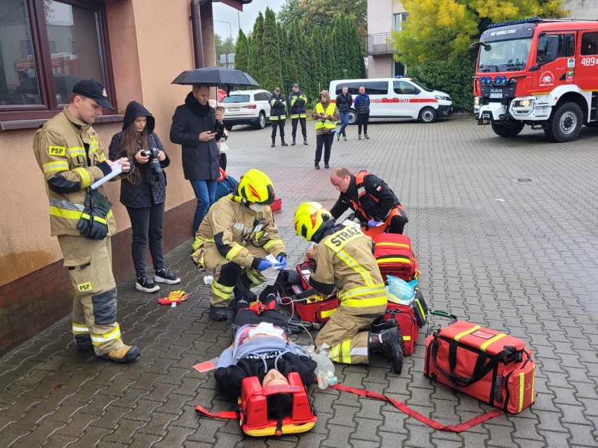 Ćwiczenia miały na celu sprawdzenie współdziałania ochrony...