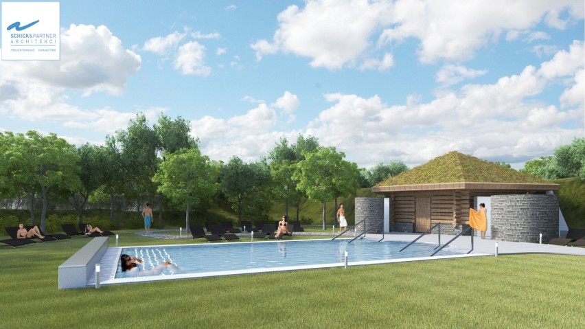 Wodny Park Tychy: Montaż basenów i budowa sauny