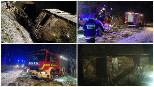W akcji ratunkowej wzięły udział jednostki PSP z Rypina oraz OSP: Rogowo, Pręczki i Kobrzyniec