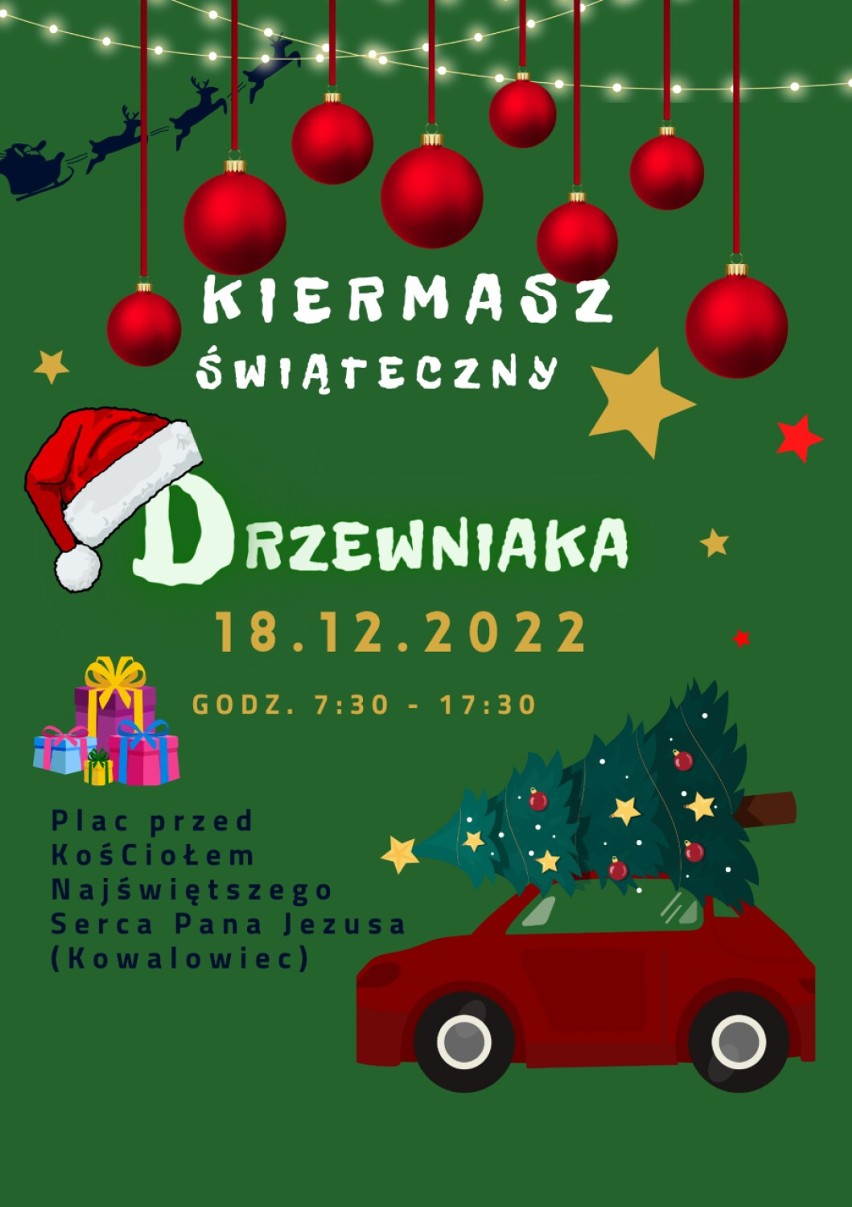 ZSDiOŚ („drzewniak”) w Radomsku zaprasza na kiermasz świąteczny