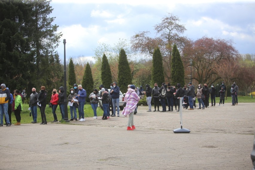 Ostatni dzień szczepień przeciw COVID-19 w Parku Śląskim....