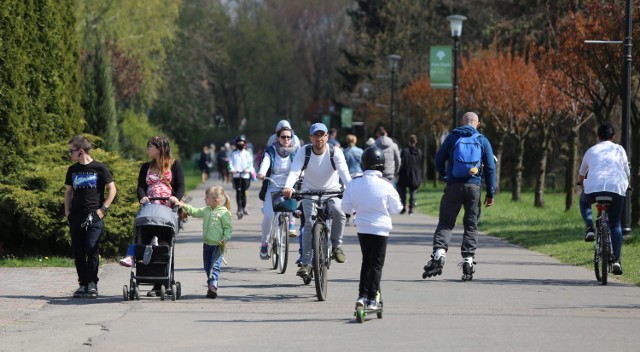 Lany Poniedziałek w Parku Śląskim