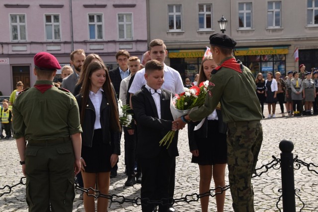 Mieszkańcy Śremu w samo południe upamiętnili 82. rocznicę wybuchu II wojny światowej