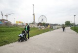 Krakowska plaża do likwidacji, stąd wystartuje balon [GALERIA]