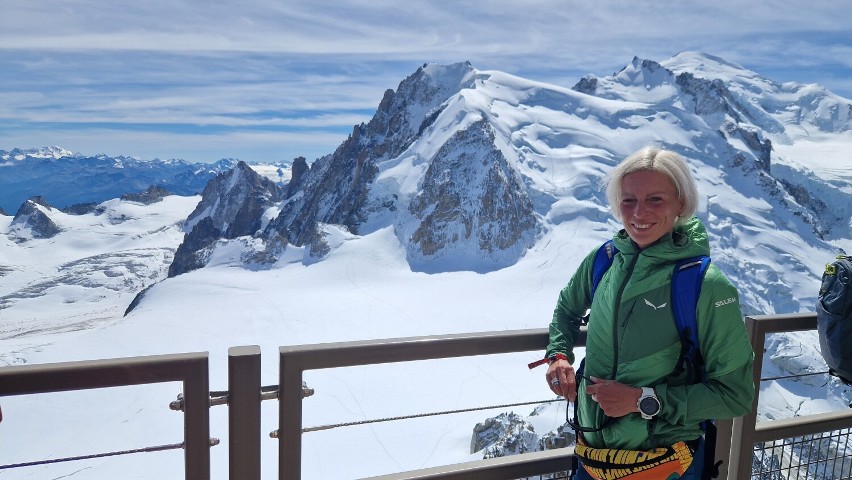 Udział w ultramaratonie wokół szczytu Mont Blanc to było...