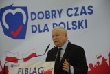 Jarosław Kaczyński w Elblągu " Przekop Mierzei to walka o to, żeby Polska była suwerenna"